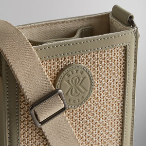 Kith Emmett Raffia Crossbody Mini Bag - Sandrift