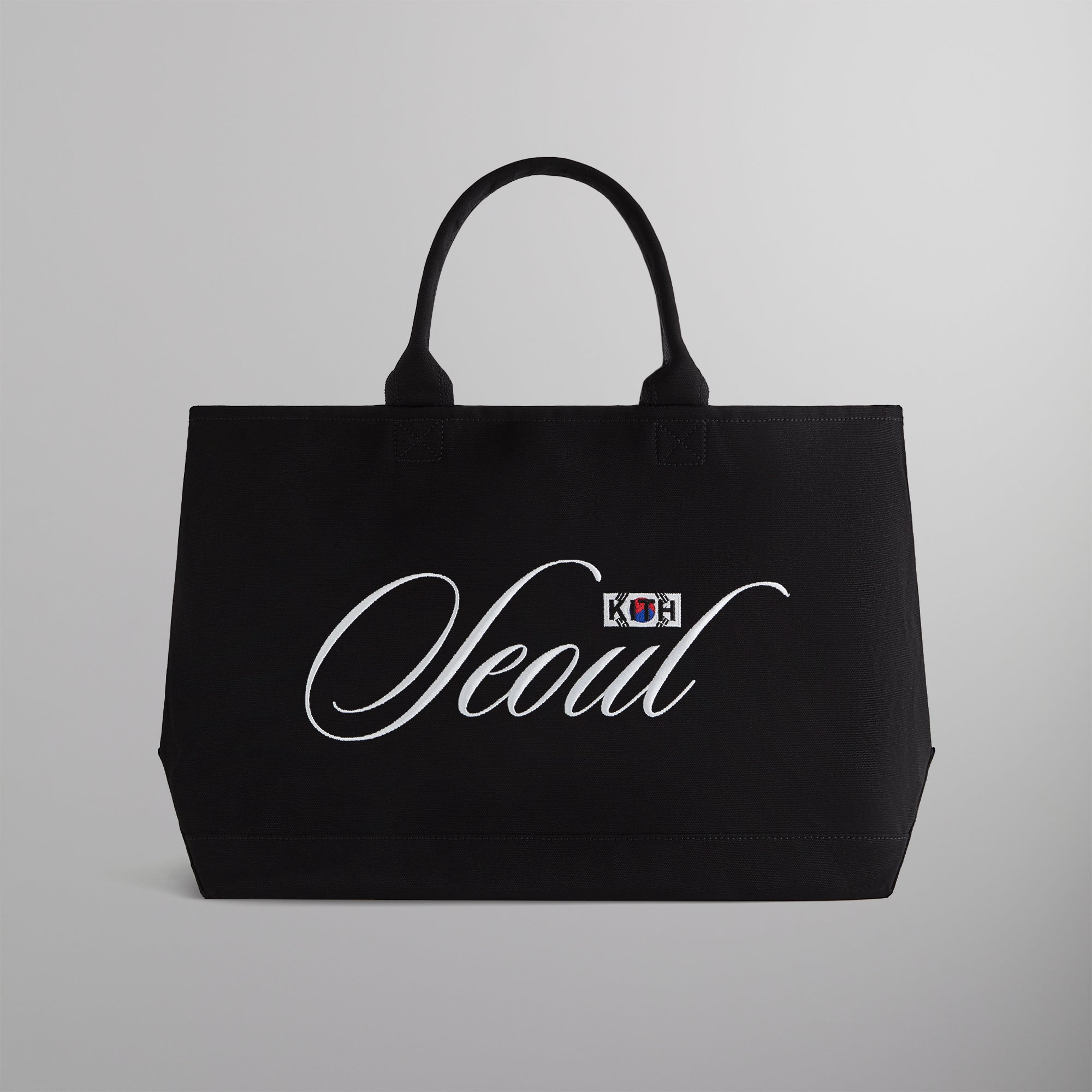 Kith Seoul Canvas Tote Bag - Black – Kith Europe