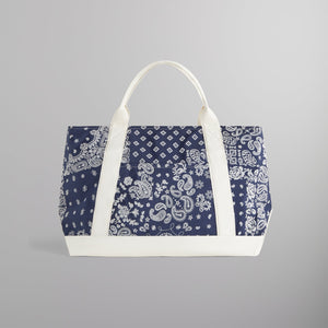 Kith Paisley Flocked Nylon Tote Bag - Nocturnal PH