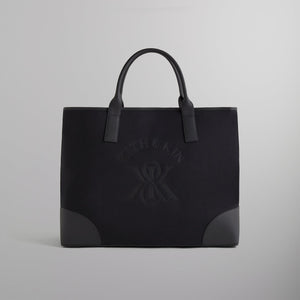 Kith Leather Trimmed Canvas Tote - Black PH