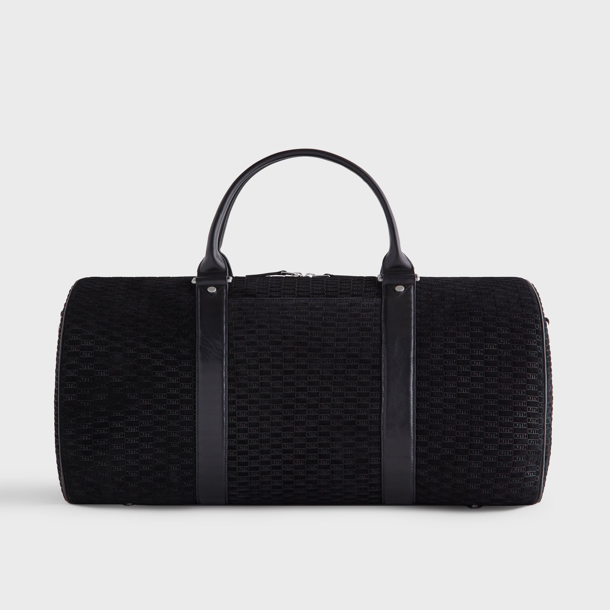 Kith Monogram Suede Traveler K40 Bag - Black – Kith Europe