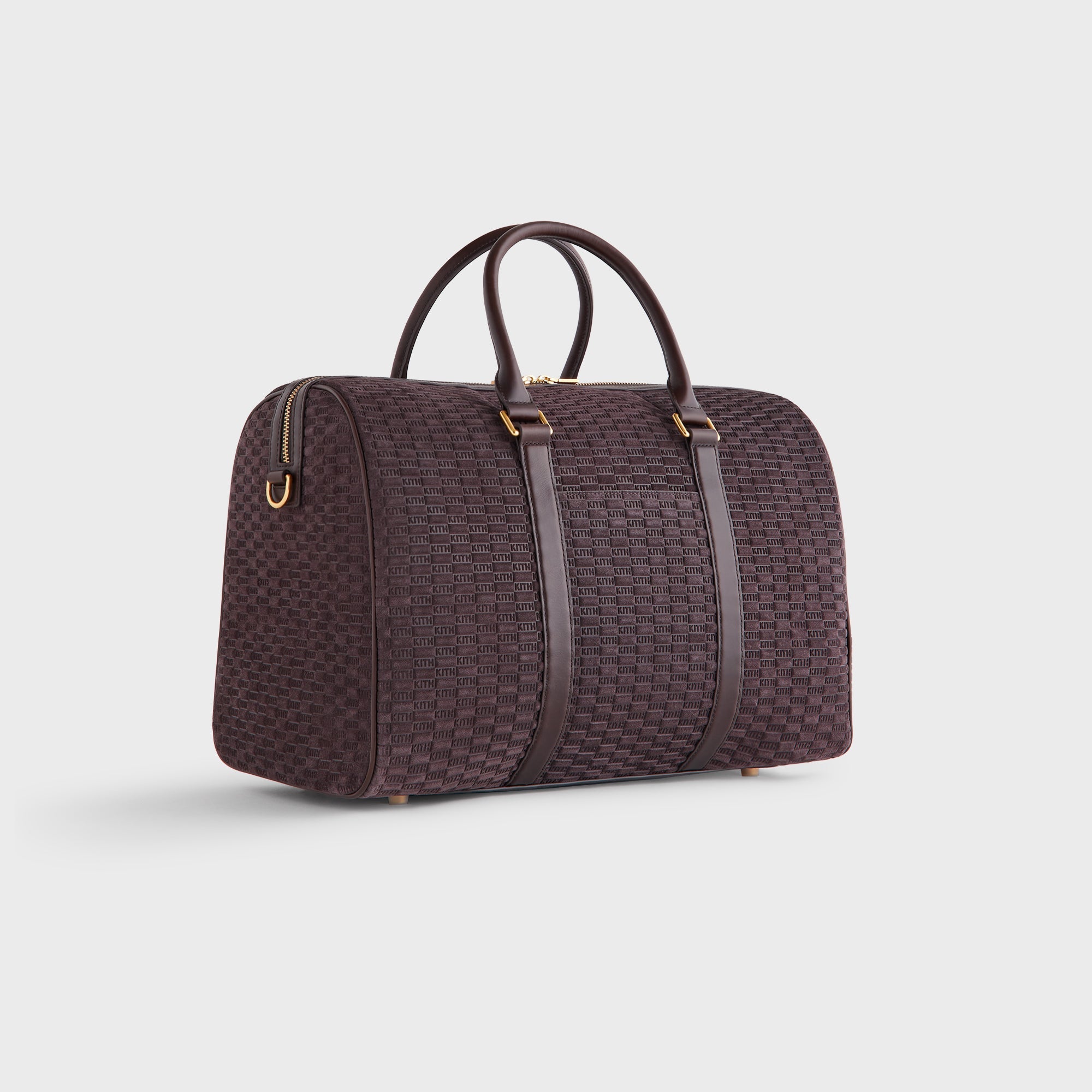 Kith Monogram Suede Traveler K40 Bag - Incognito – Kith Europe