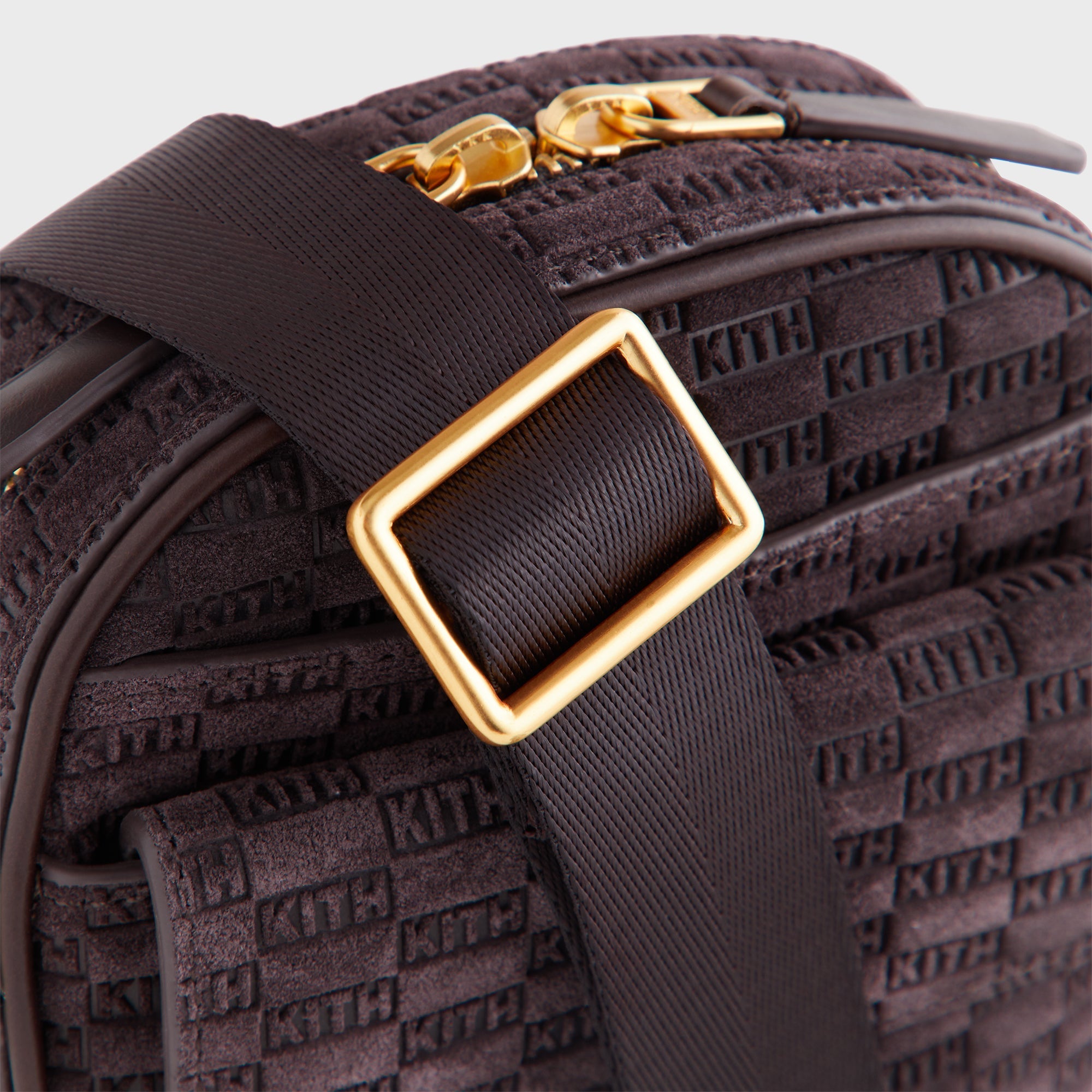 Kith Monogram Suede Passenger K15 Bag - Incognito – Kith Europe