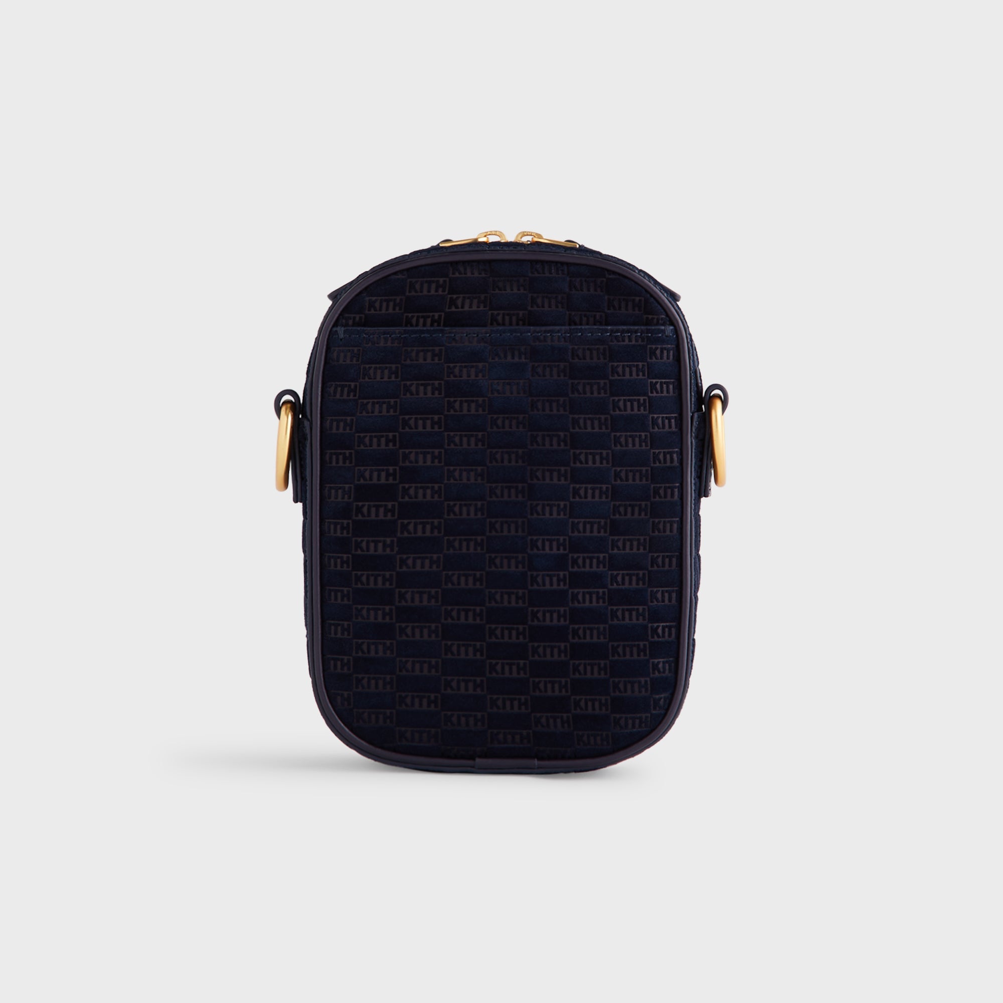 Kith Monogram Suede Passenger K15 Bag - Ink – Kith Europe