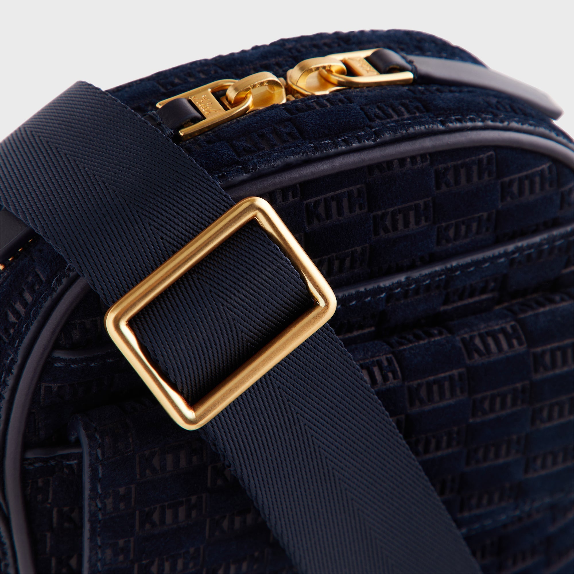 Kith Monogram Suede Passenger K15 Bag - Ink – Kith Europe