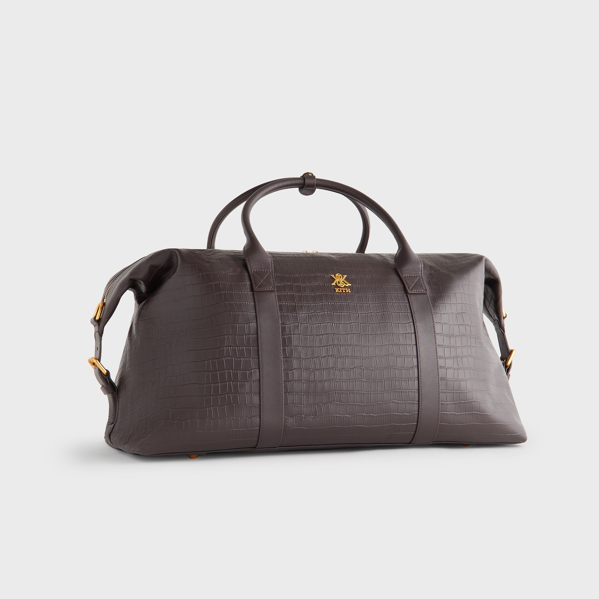 Kith Croc Debossed Leather Duffle Bag - Incognito – Kith Europe
