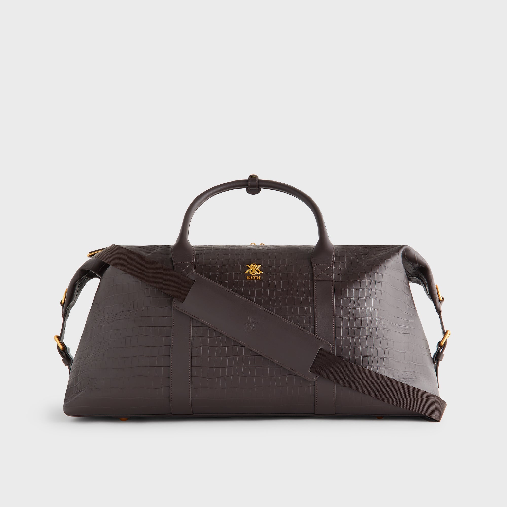 Kith Croc Debossed Leather Duffle Bag - Incognito – Kith Europe