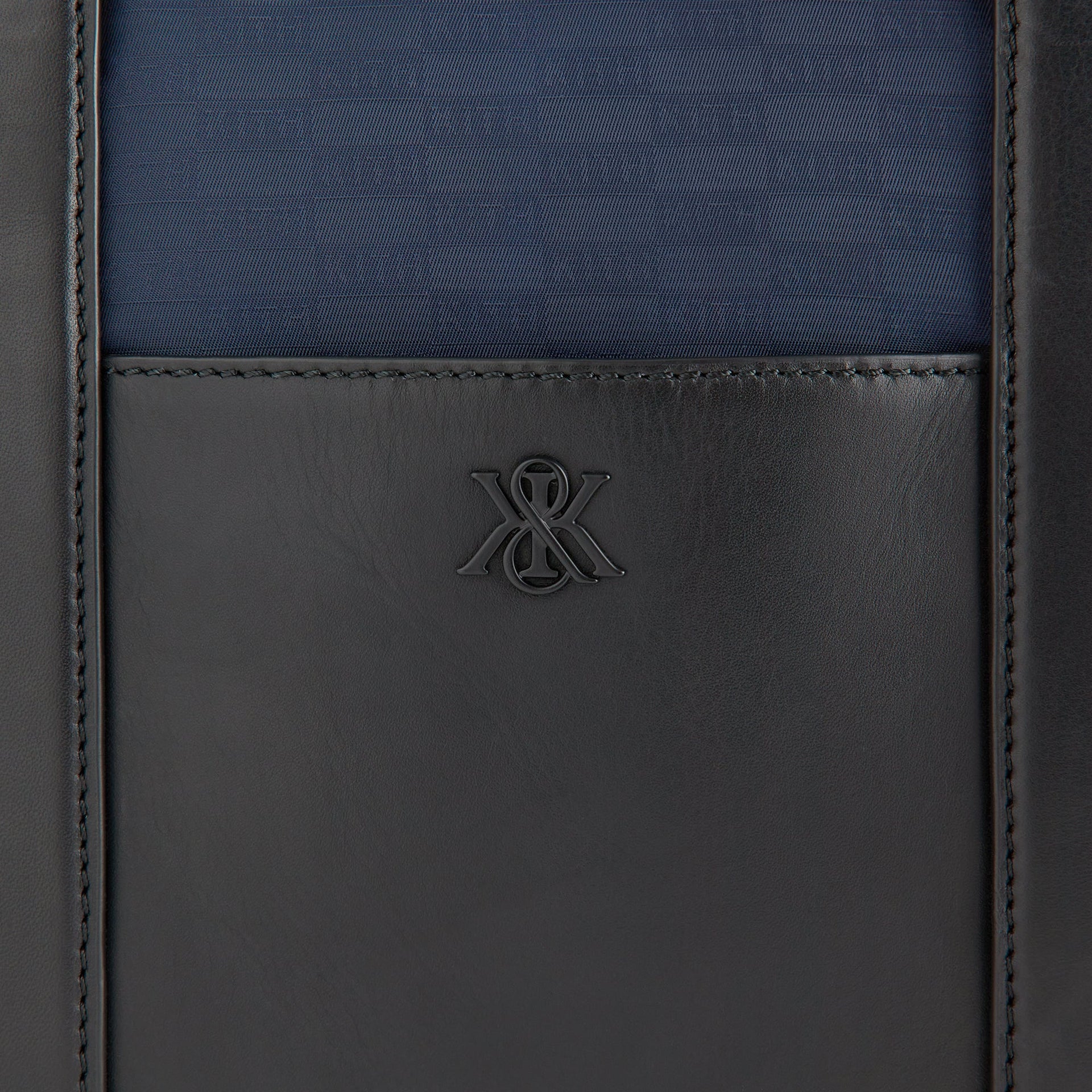 Kith Monogram Nylon Leather Traveler K40 Bag - Nocturnal