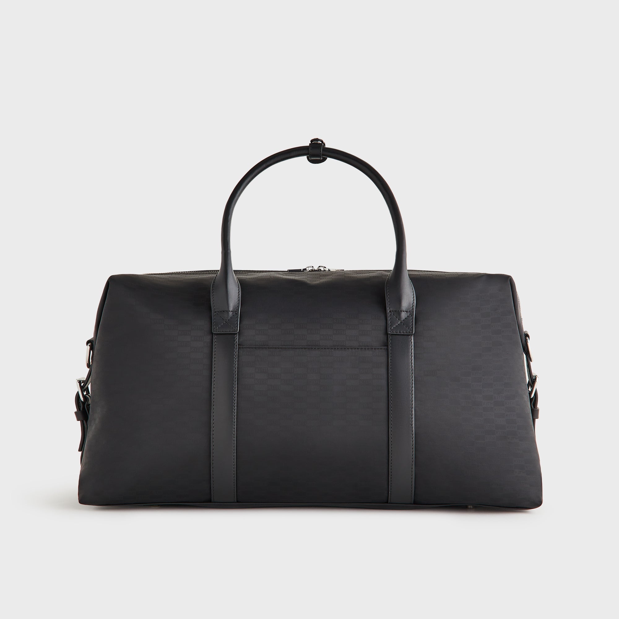 Kith Monogram Nylon Leather Duffle Bag - Black – Kith Europe