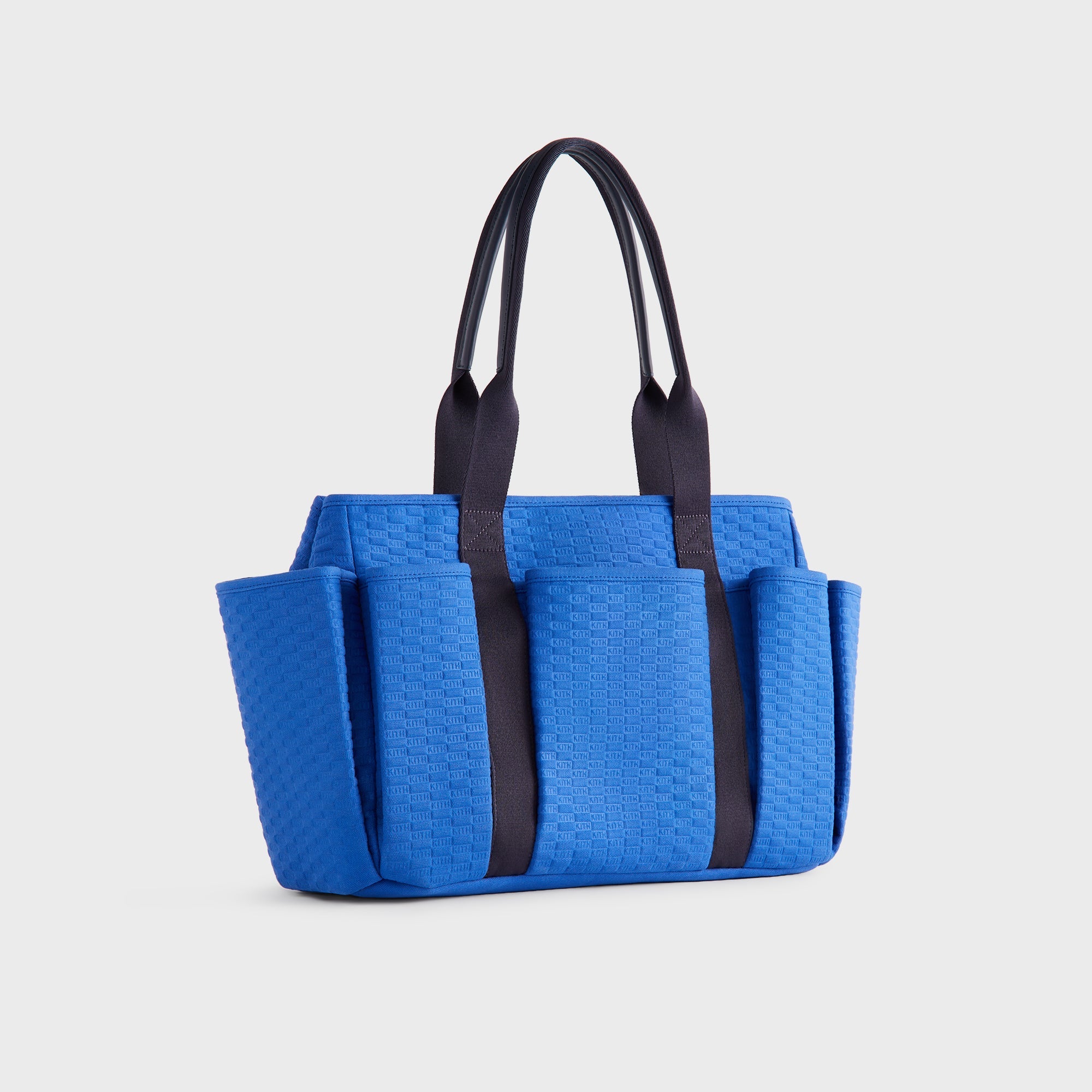 Kith トートバッグ　tote bag 青 Kith Monogram Canvas Tote Bag - Lake – Kith Europe