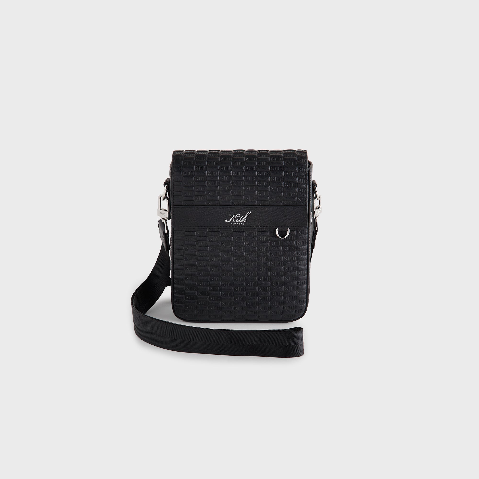 Kith Monogram Leather Explorer Pack - Black – Kith Europe