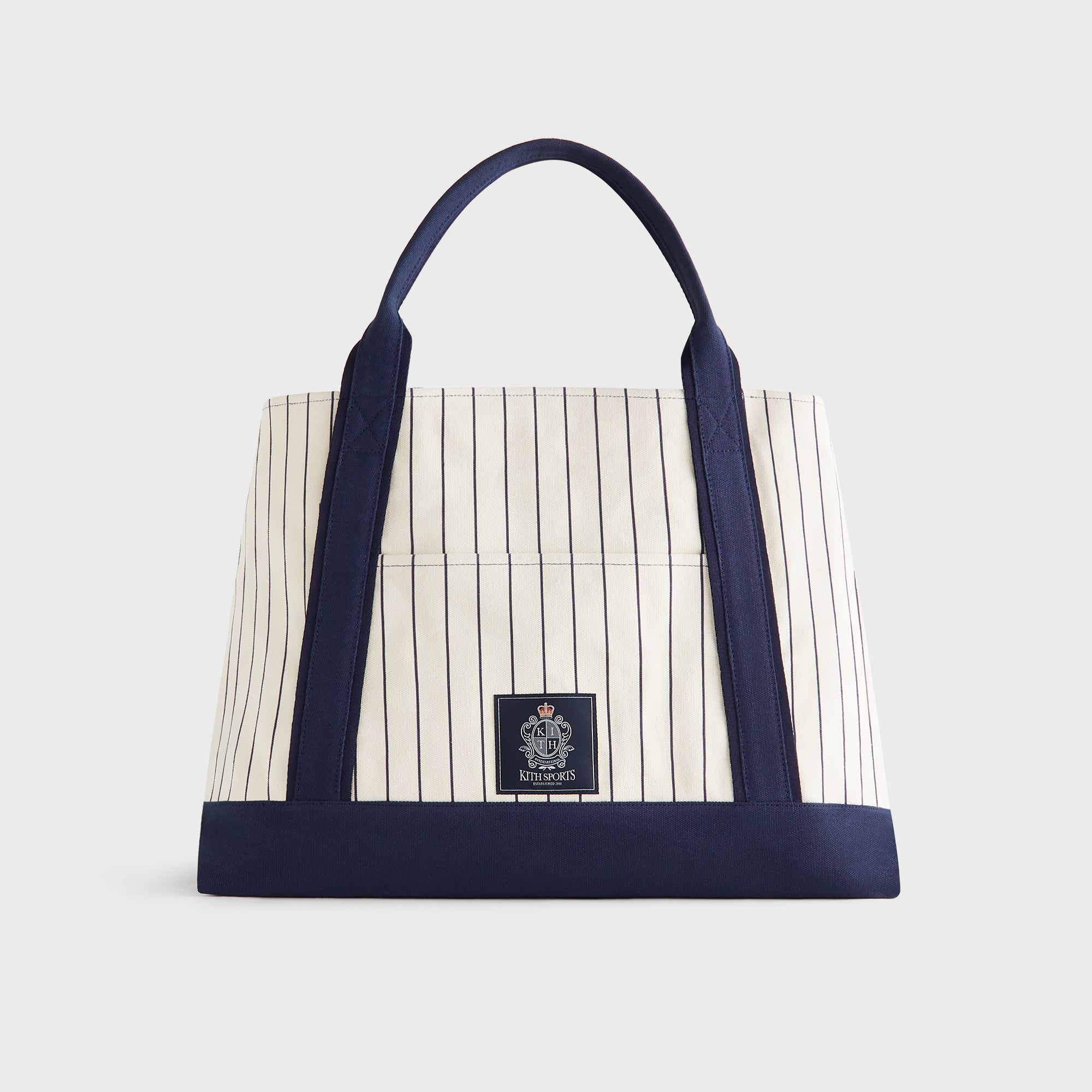 KITH MLB New York Yankees ボストンバッグ ネイビー Kith for the New York Yankees Pinstripe Tote Bag - Sandrift – Kith