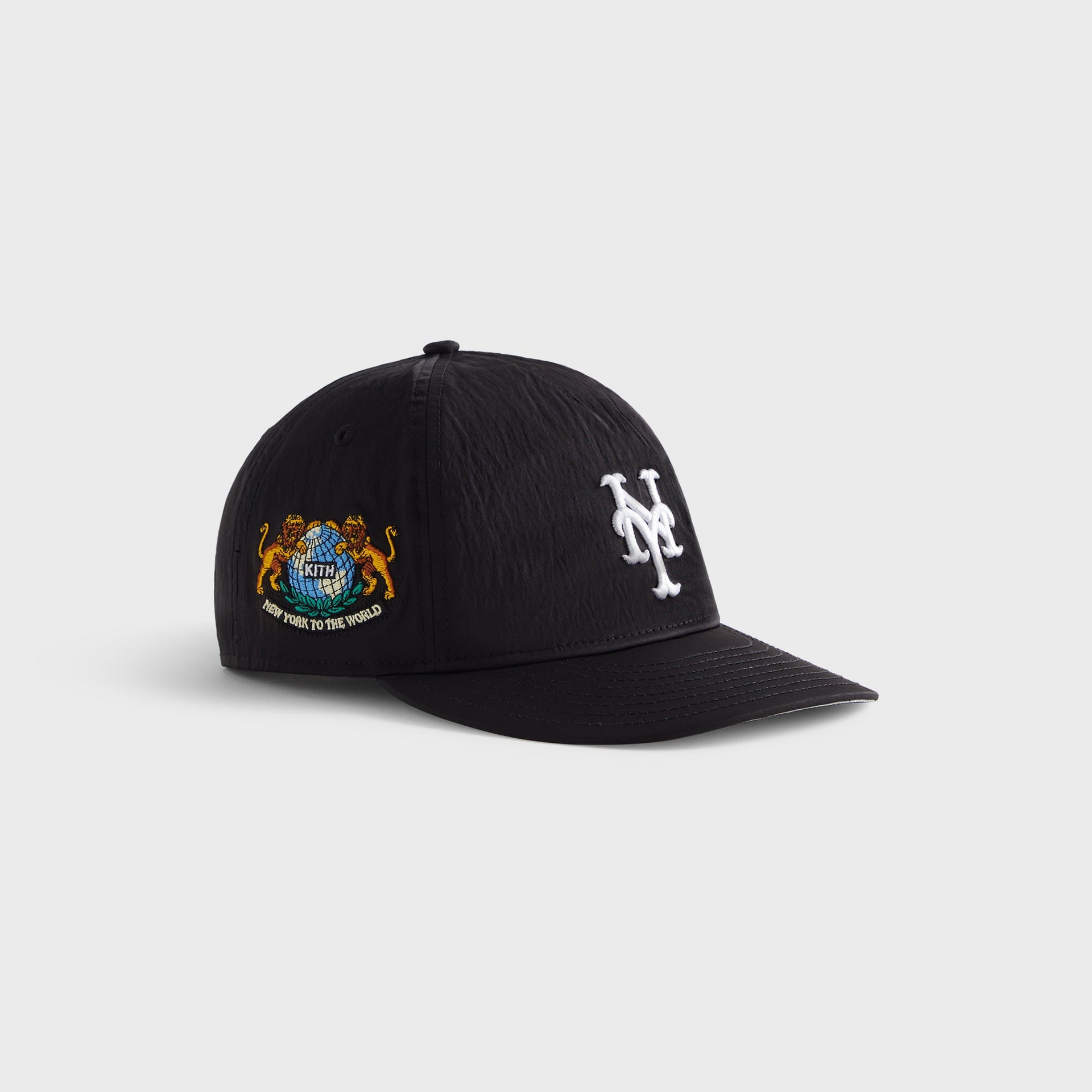 Kith & New Era for the New York Mets Nylon 9FIFTY AinFrame in Black