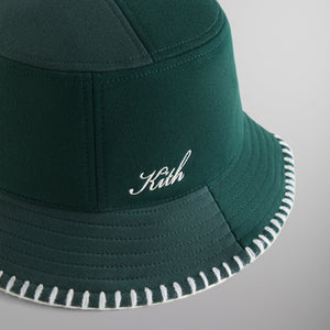 Kith Multi Panelled Fleece Bucket Hat - Stadium