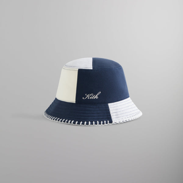 Kith Multi Panelled Fleece Bucket Hat - Nocturnal – Kith Europe