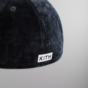 Kith & New Era for the New York Yankees Chenille Chainstitch 59FIFTY Low Profile - Nocturnal