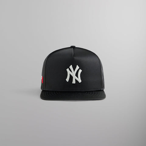 Kith Satin Yankees 9FIFTY A-Frame Snapback - Black PH