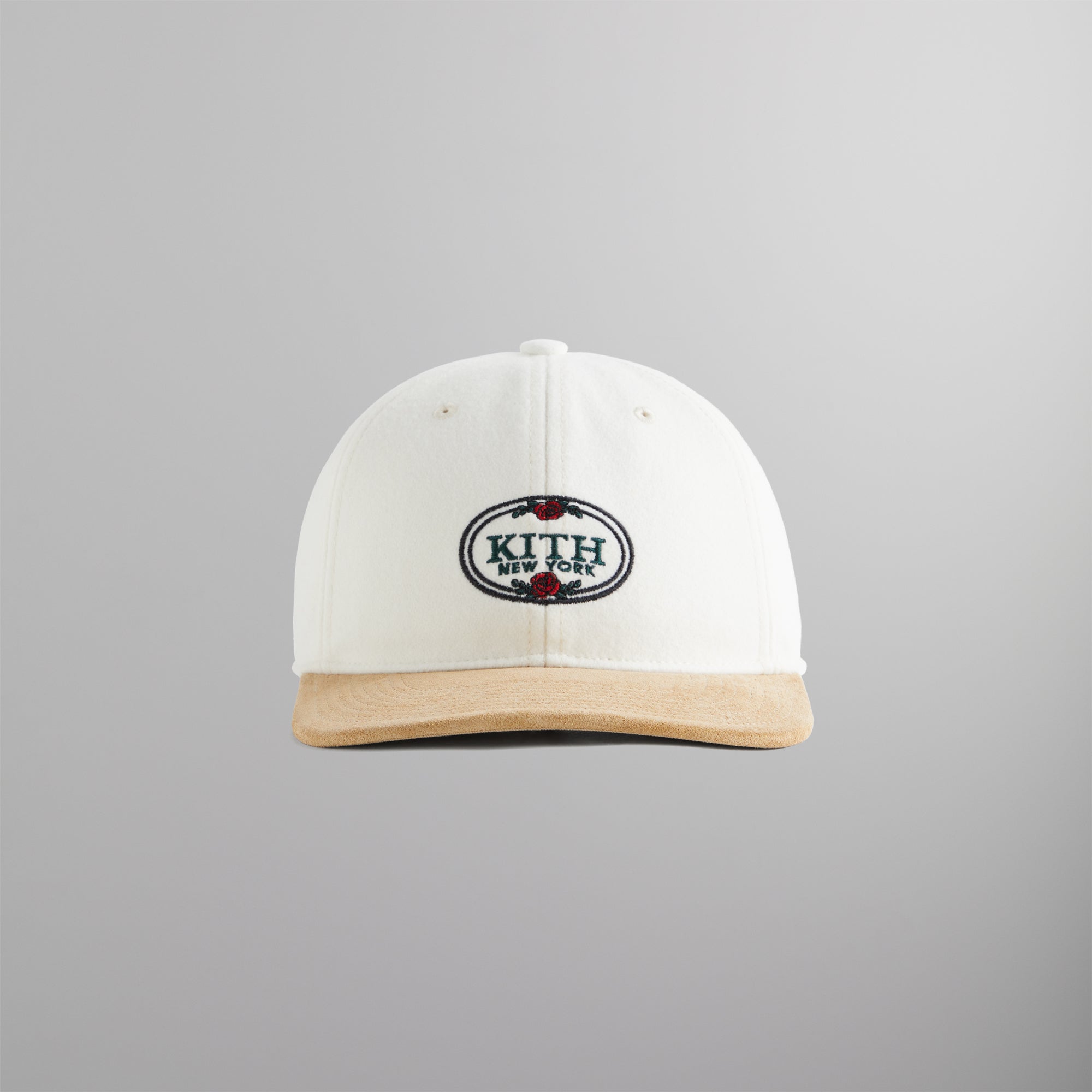 美品】KITH Washed Twill Classic Logo Cap-