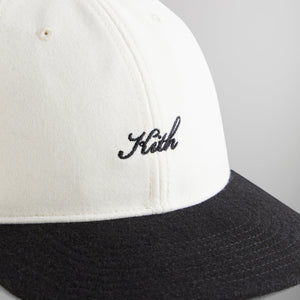 Kith Two Tone Wool Script Cap - Black