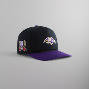 Kith for the NFL: Ravens '47 Hitch Snapback - Black – Kith Europe