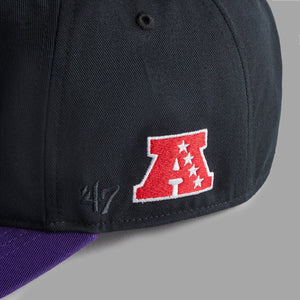 Kith for the NFL: Ravens '47 Hitch Snapback - Black – Kith Europe