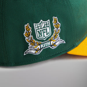 Kith for The NFL: Packers Satin Bomber Jacket - Board S