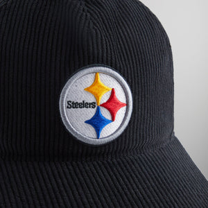 Pittsburgh Steelers TEAM-BASIC SNAPBACK Black-White Hat