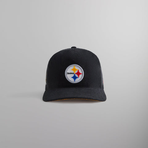 Kith for the NFL: Steelers '47 Hitch Snapback - Black – Kith Europe