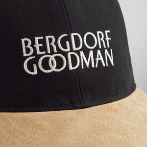 Kith for Bergdorf Goodman Brushed Cotton Cap - Black