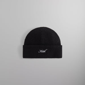 Kith Script Logo Mia Beanie - Black