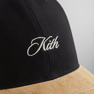 Kith Premier Logo Brushed Cotton Aaron Cap - Black – Kith Europe