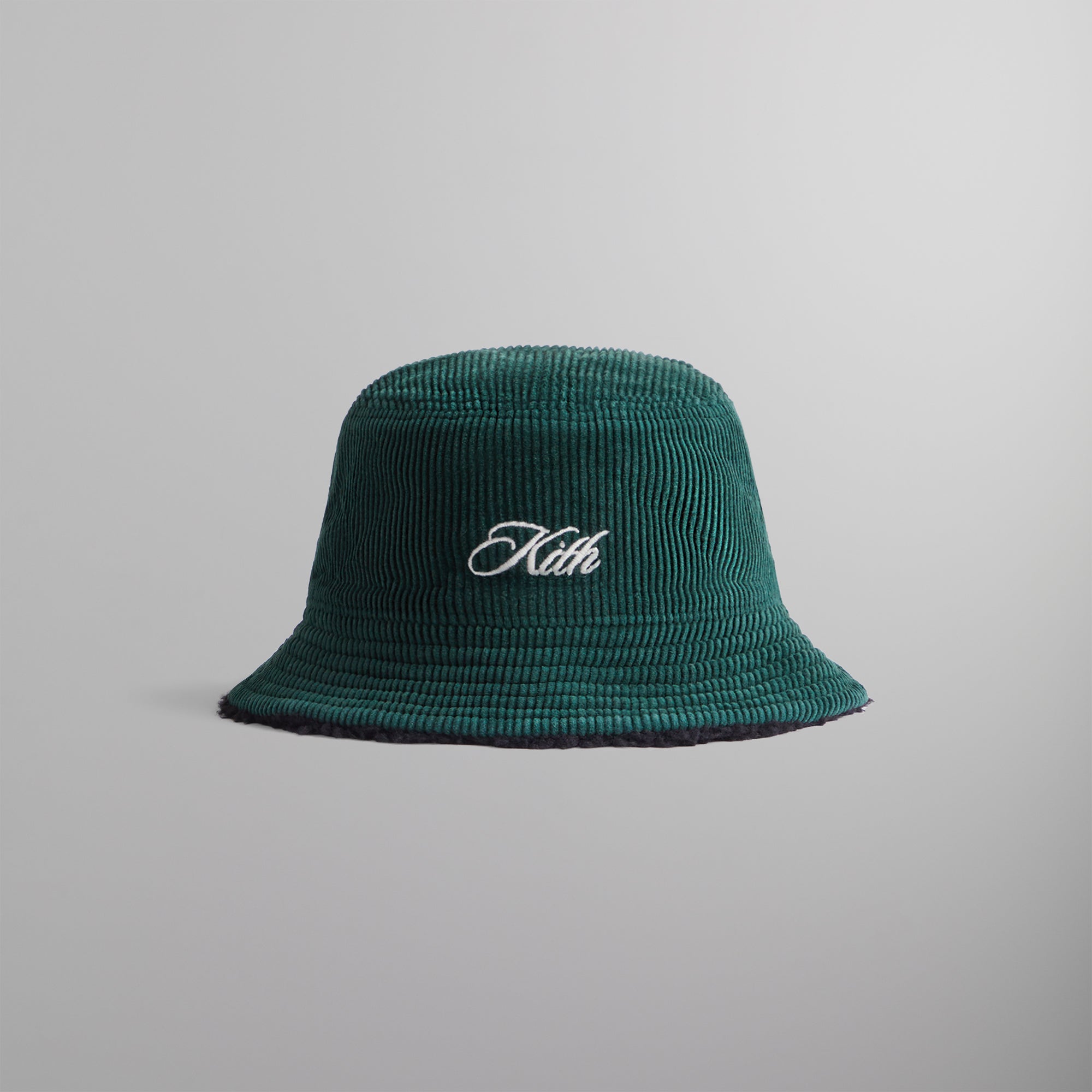 Kith Reversible Bucket Hat In Corduroy & Sherpa - Stadium – Kith