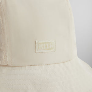 Kith Flocked Nylon Monogram Bucket Hat - Veil PH