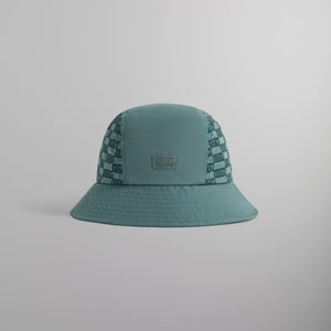 Kith Flocked Nylon Monogram Bucket Hat - Rhythm