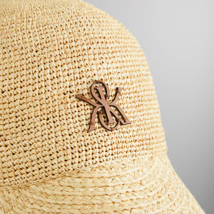 Kith Raffia Cap - Natural