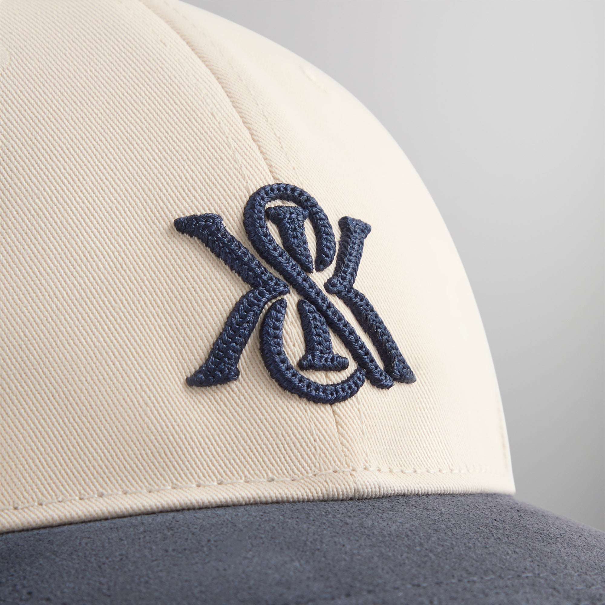 Kith Two Tone Suede Brim Aaron Cap - Nocturnal – Kith Europe