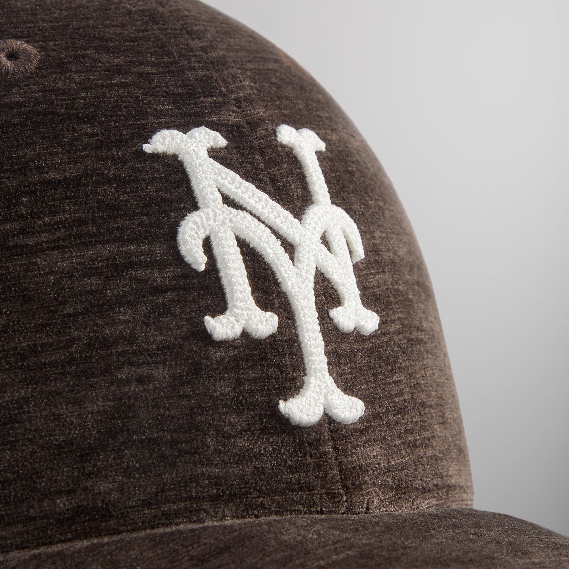 Kith & New Era for the New York Mets Chenille 59FIFTY Fitted - Kindling