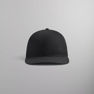 Kith Chain Stitch Crest Aaron Cap - Black