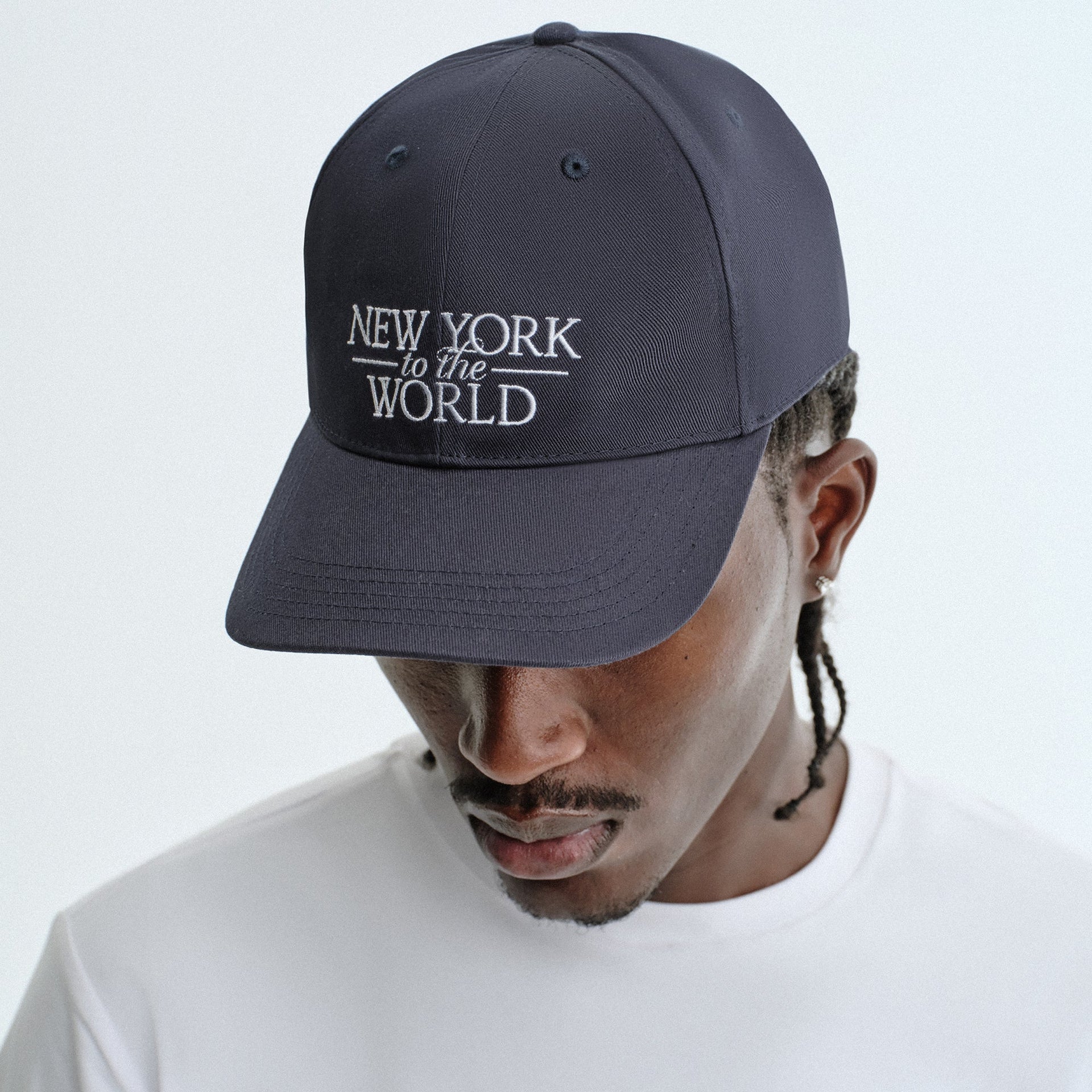 Kith NY to the World Twill Aaron Cap - Nocturnal