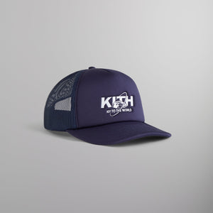 Kith NY to the World Nolan Trucker Hat - Nocturnal