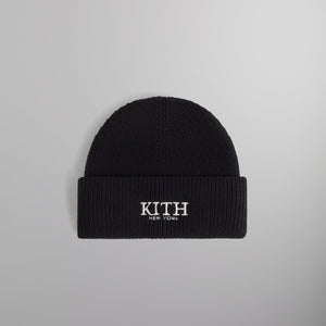 Kith Serif Mia Beanie - Black PH