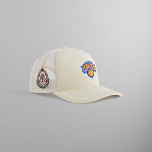 Kith for '47 New York Knicks Hitch Foam Trucker Hat - Sandrift