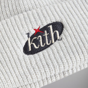 Kith Chunky Cotton Mia Beanie - Light Heather Grey PH