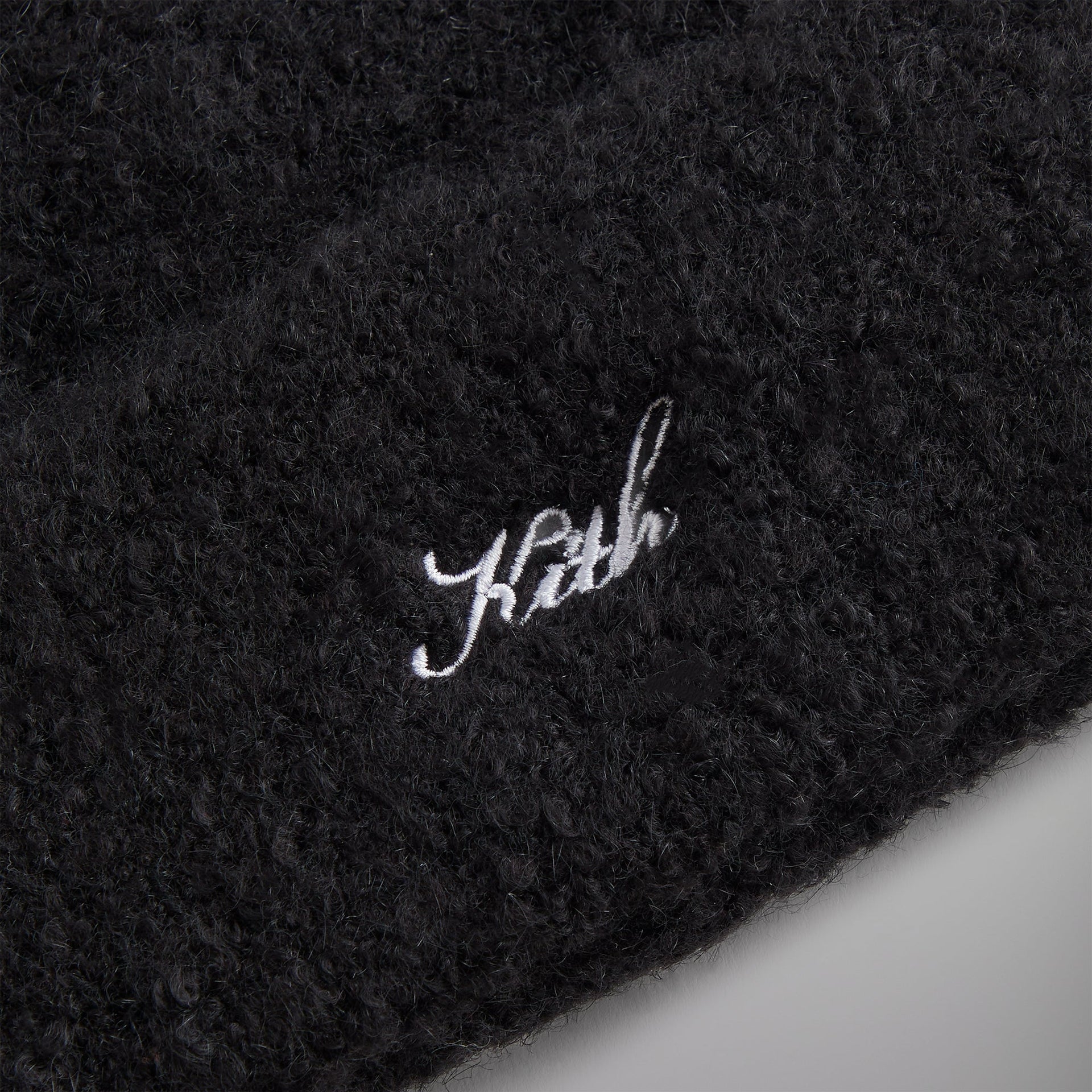 Kith Speckled Boucle Mia Beanie - Black