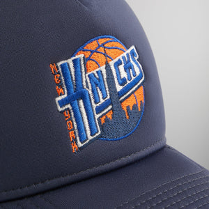 Kith & New Era for the New York Knicks 9FORTY A Frame Trucker Hat - Nocturnal PH