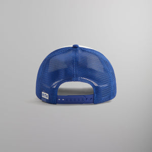 Kith & New Era for the New York Knicks 9FORTY A Frame Trucker Hat - Royal PH