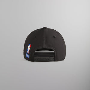 Kith & New Era for the New York Knicks Wrinkle Nylon 9FIFTY Snapback - Black PH