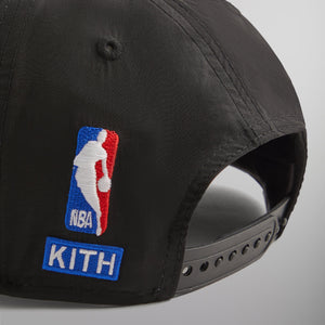 Kith & New Era for the New York Knicks Wrinkle Nylon 9FIFTY Snapback - Black