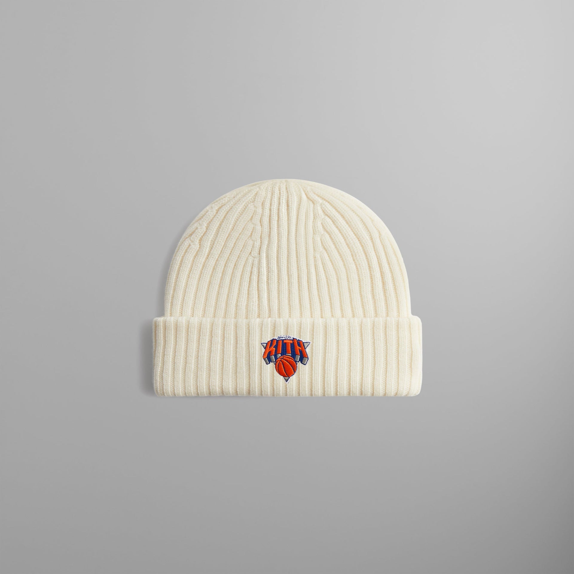 Kith for the New York Knicks Logo Beanie - Sandrift PH