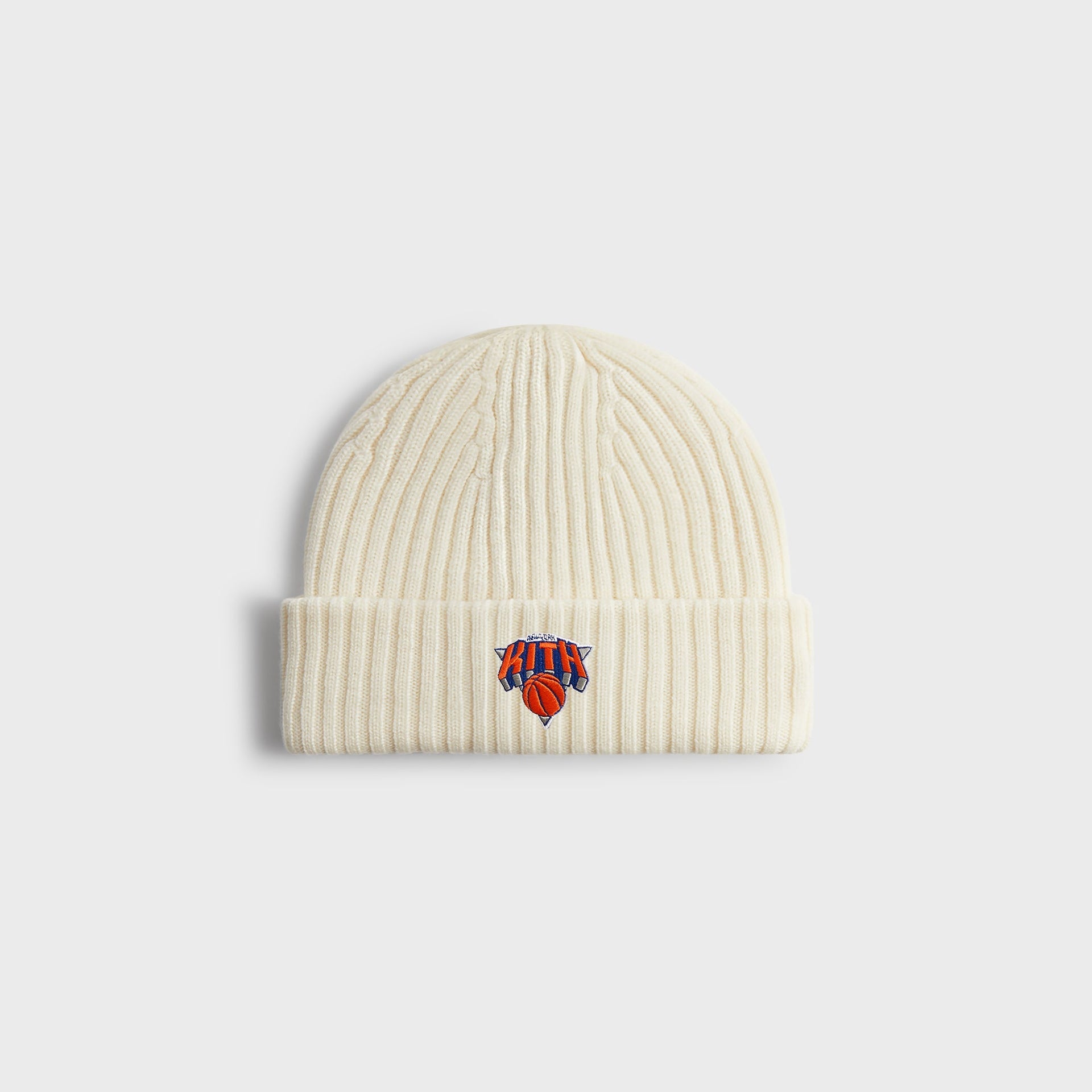 Kith for the New York Knicks Superman Logo Beanie - Sandrift - PH